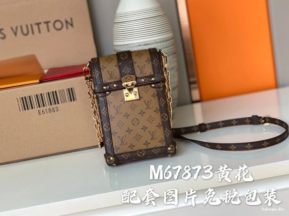 TRUNK LOUIS POCHETTE VERTICAL VUITTON 0509